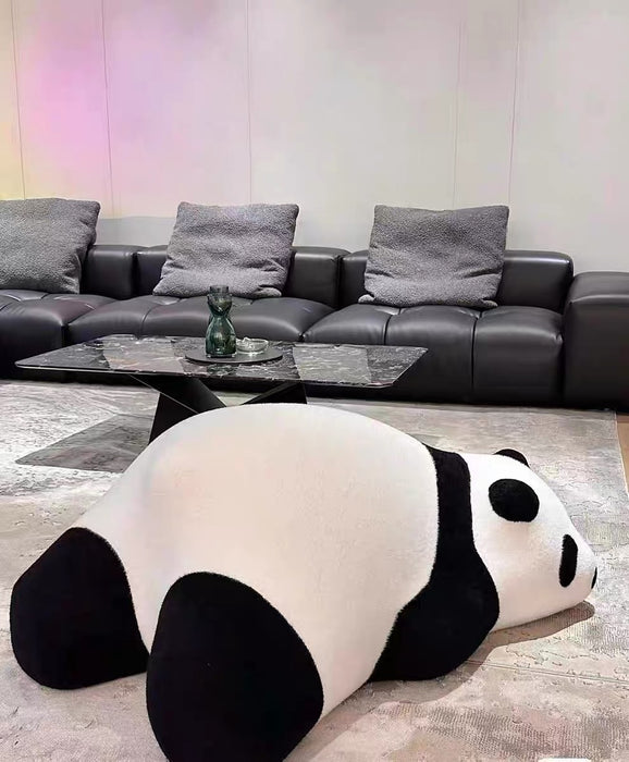 Lovely Panda Sofa Chair Footstool