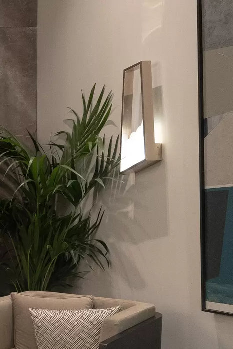 Lampadario moderno in marmo di lusso leggero con finitura dorata