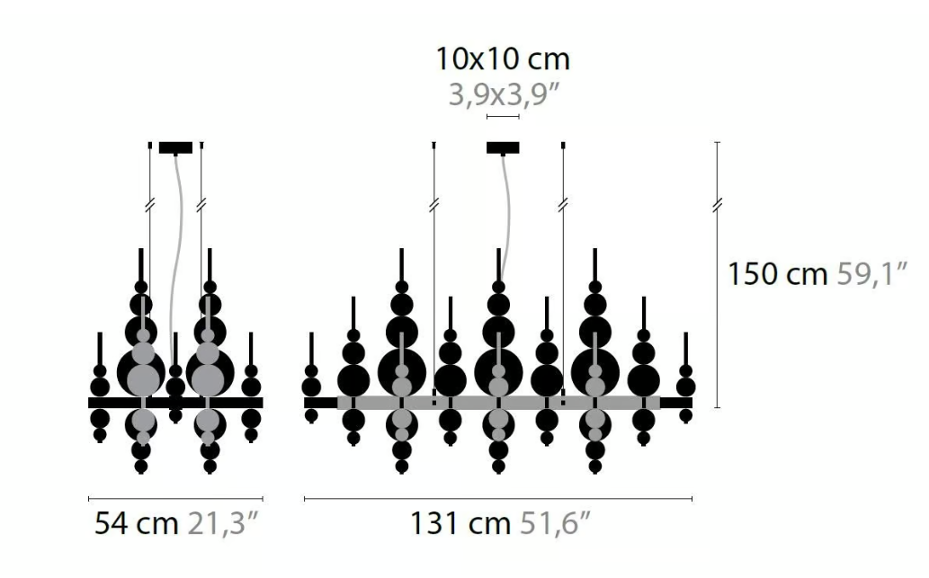 Lampadario rotondo/lineare creativo moderno minimalista per soggiorno/sala da pranzo