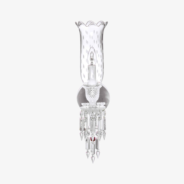 Luxury 1-Light Crystal Wall Light