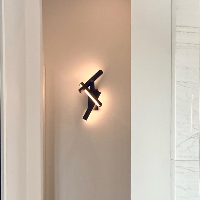 Modern Geometric Aluminum LED Wall Sconce