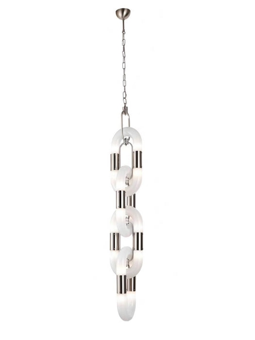 Modern Art Design Glass Chain Chandelier