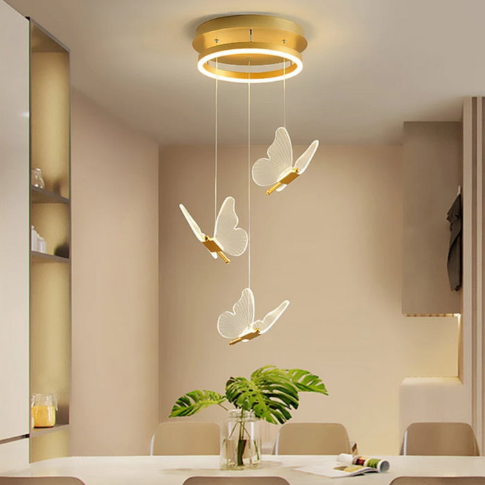 Nordic Butterfly LED Butterfly Wall Sconce For Indoor Home Decoration,  Living Room, Bedside, Night Light Perfect For New Year And Christmas  HKD230701 From Fadacai08, $25.05