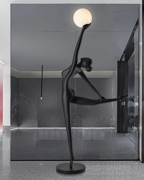 Ballerina Art Design Floor Lamp