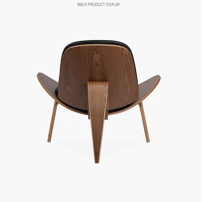 Scandinavian Minimalist Shell Chair