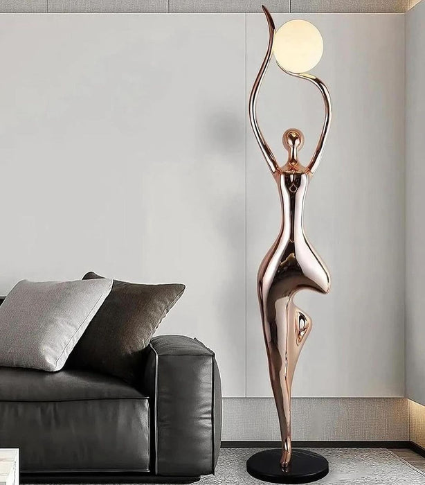 Tree Pose Yoga Floor Lamp
