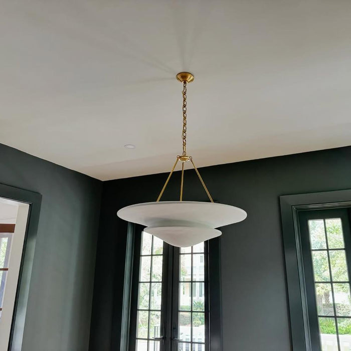 Modern Floating Hat Chandelier