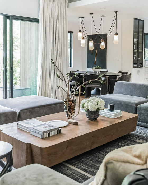 Modern Floating Pears-inspired Frosted Glass Pendant for High-ceiling