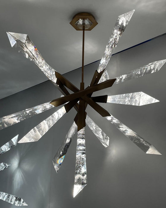 Luxury Sputnik Crystal Chandelier for Living Room/Dining Room/Bedroom