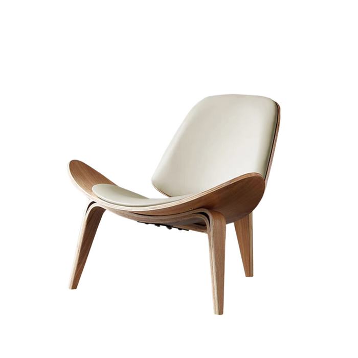 Scandinavian Minimalist Shell Chair