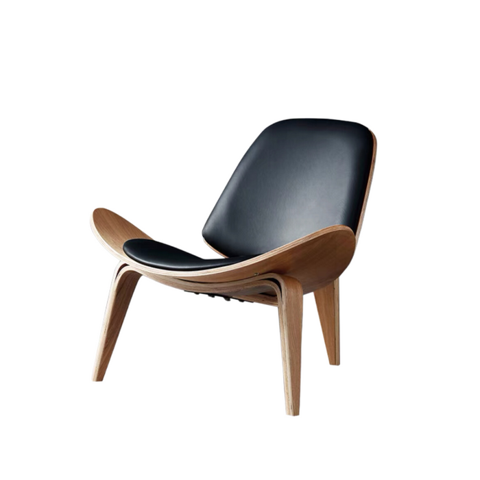 Scandinavian Minimalist Shell Chair