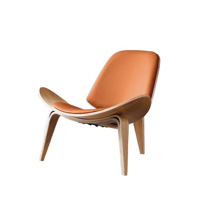 Scandinavian Minimalist Shell Chair