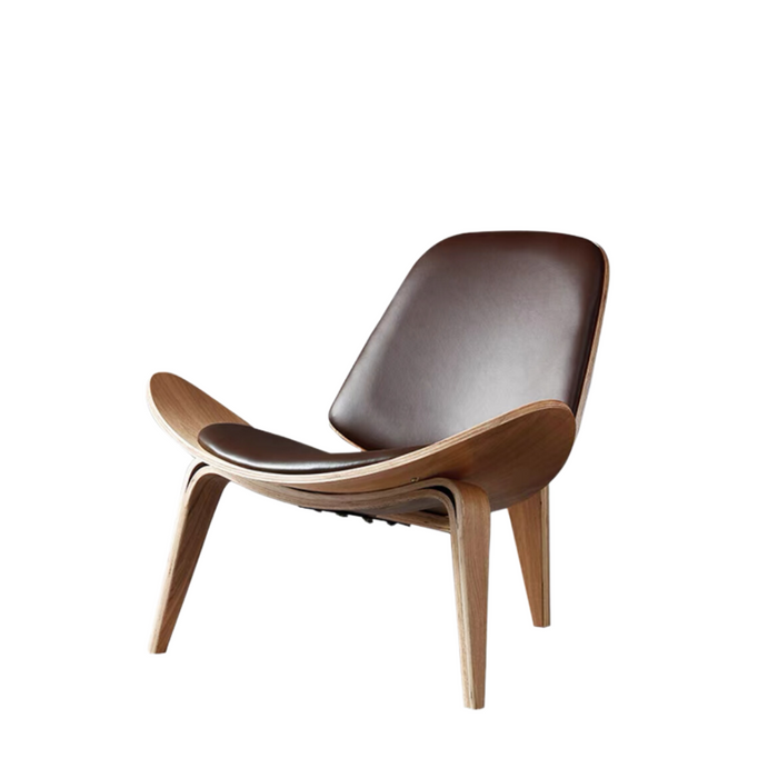 Scandinavian Minimalist Shell Chair