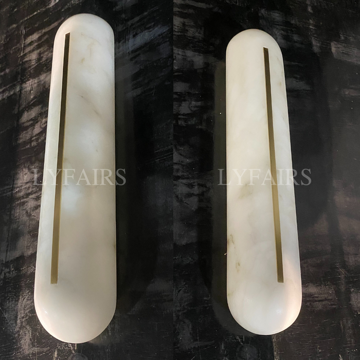 Modern Dolomite Brass Decorative Wall Light