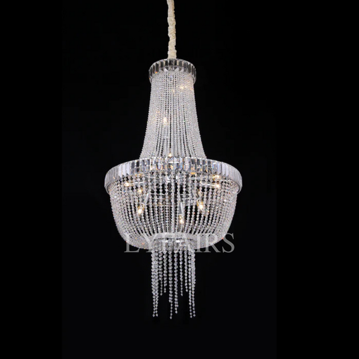 Luxury Modern Empire Crystal Chandelier for Foyer /Entryway/ Living Room