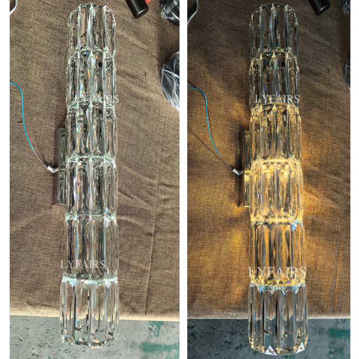 Modern Light Luxury Crystal Wall Sconce