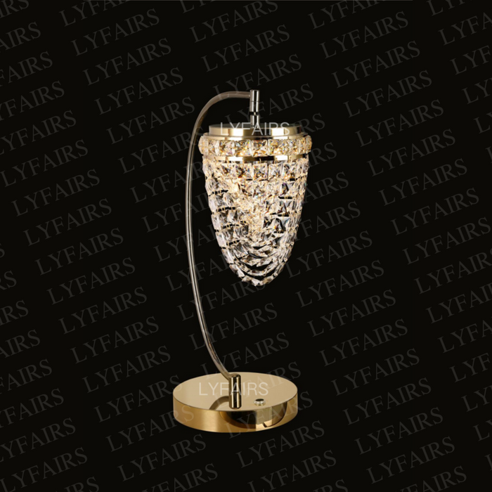 Modern Conch Crystal Table Lamp