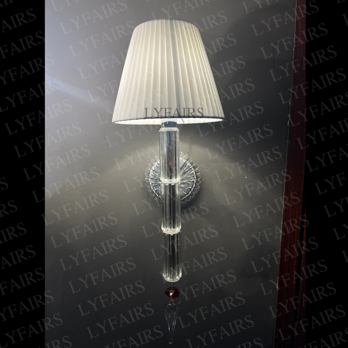 Luxury 1-Light Wall Lamp with Lampshade