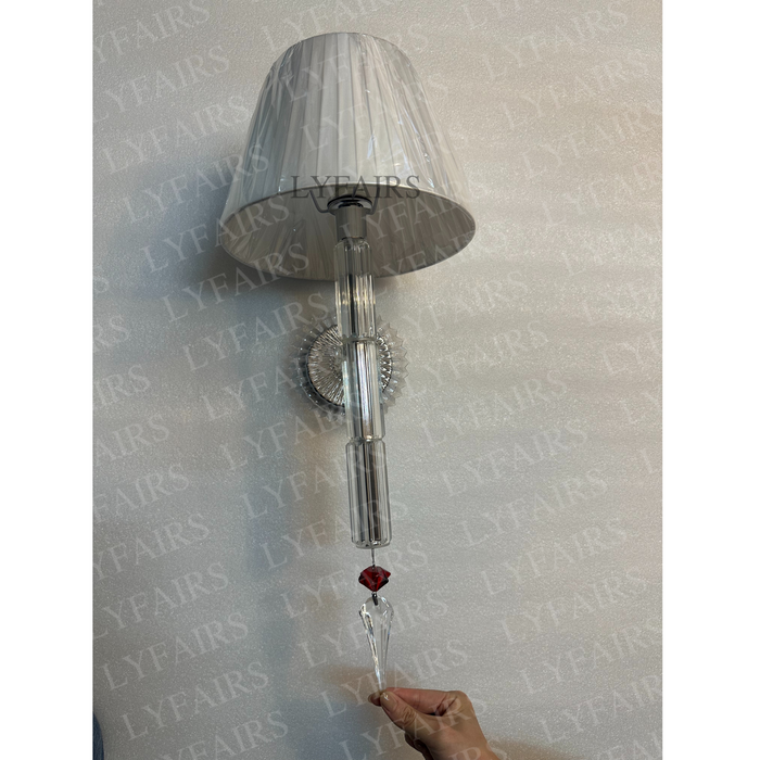 Luxury 1-Light Wall Lamp with Lampshade