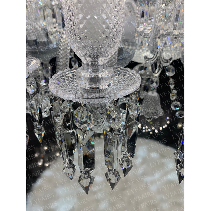 Unique Style Classic Candle Light Crystal Chandelier with Umbrella