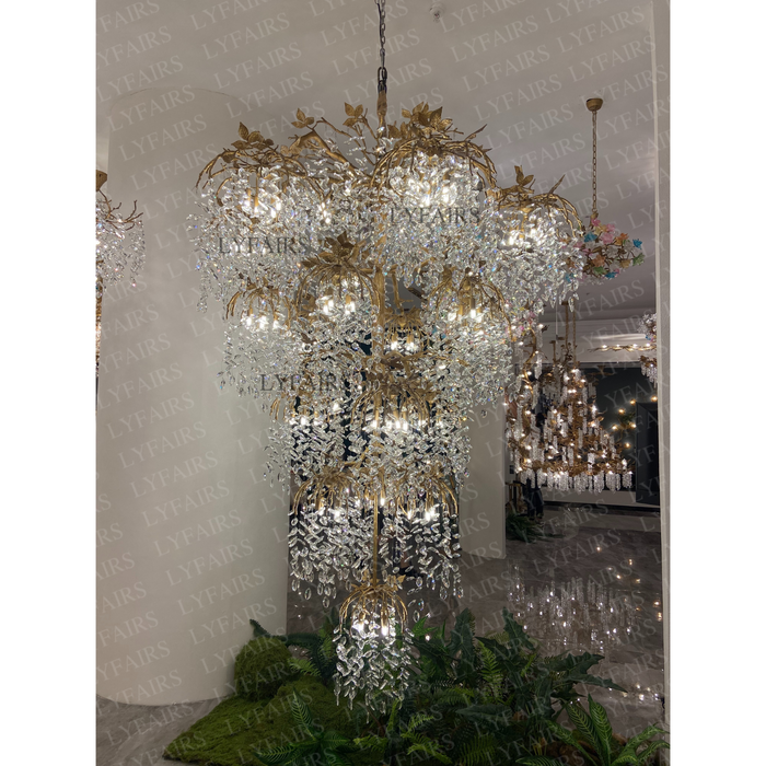 Luxury Tree Crystal Chandelier