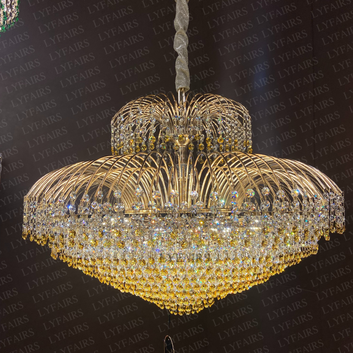 Luxury Fortune Tree Crystal Chandelier for Living Room/Staircase/Foyer