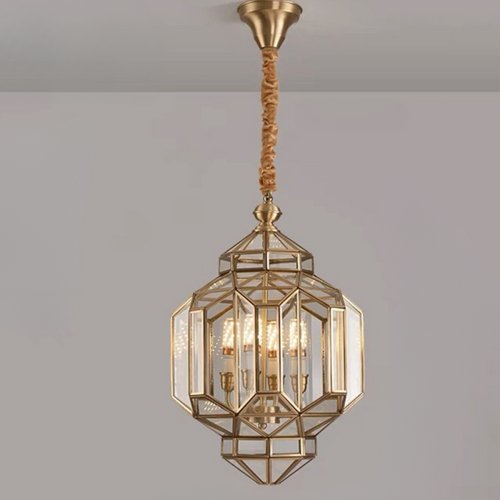 Outdoor Glass Lampshade Pendant