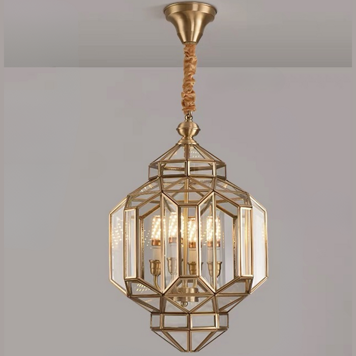 Outdoor Glass Lampshade Pendant