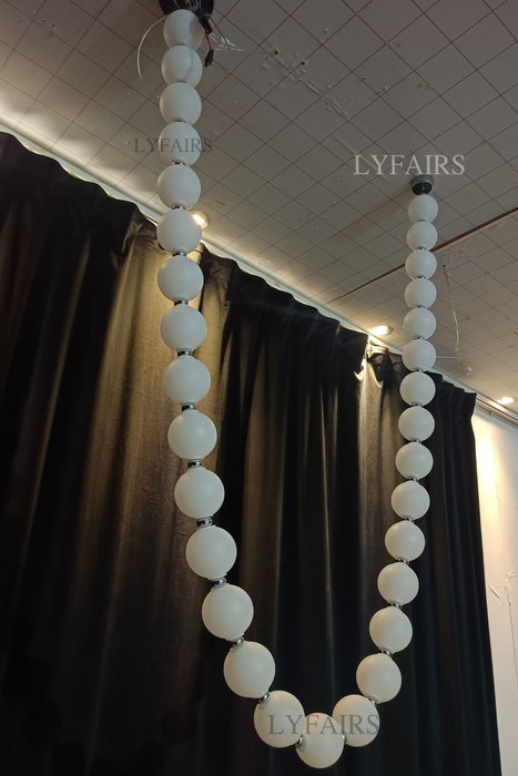 Modern Creative Pearl Necklace Chandelier