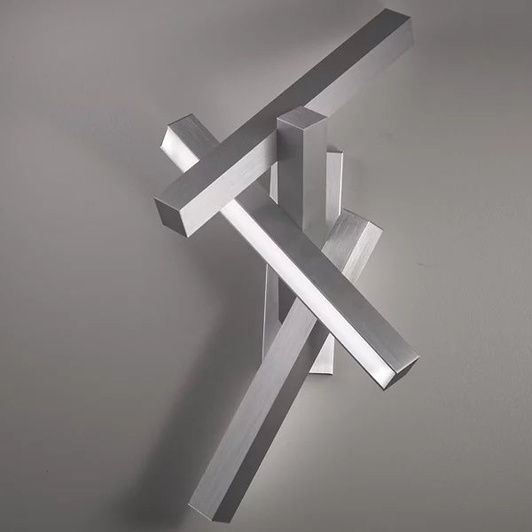 Modern Geometric Aluminum LED Wall Sconce