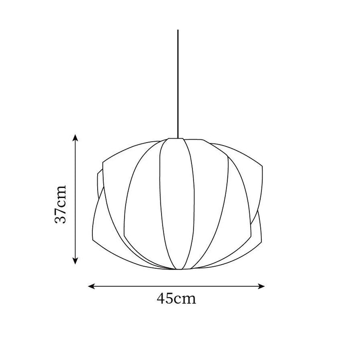 Modern Irregular Bubble Paper Pendant Lamp
