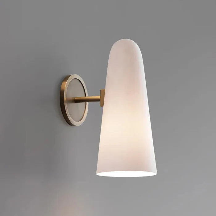 Modern Style Round Cone Hat Wall Lamp