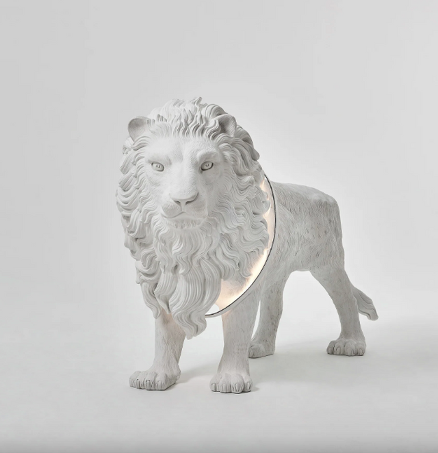 Lion Floor Lamp