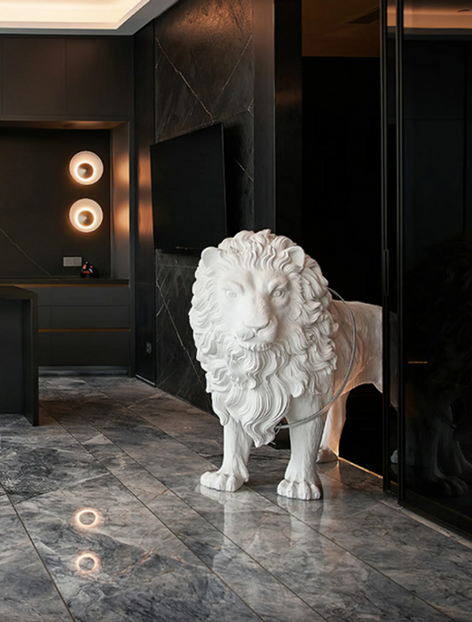 Lion Floor Lamp