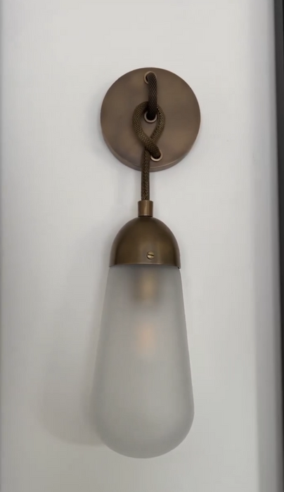 Modern Pears-inspired Frosted Glass Wall Lamp