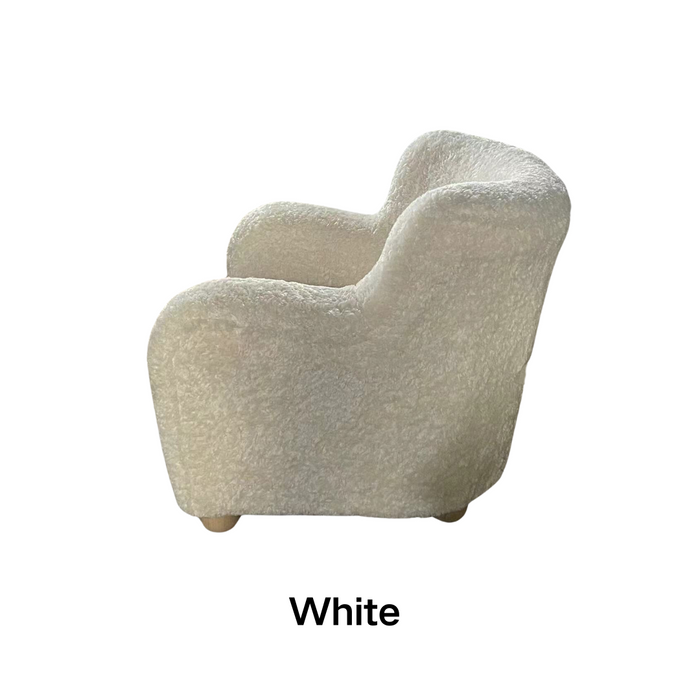 Shearling Accent Sofa Chair