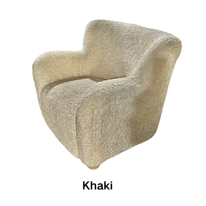 Shearling Accent Sofa Chair