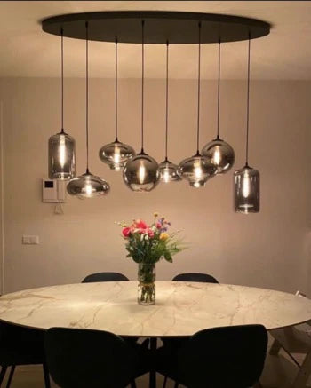 Modern Glass Lamp Designer Models Coffee/Dining Bar/Table Scandinavian Chandelier