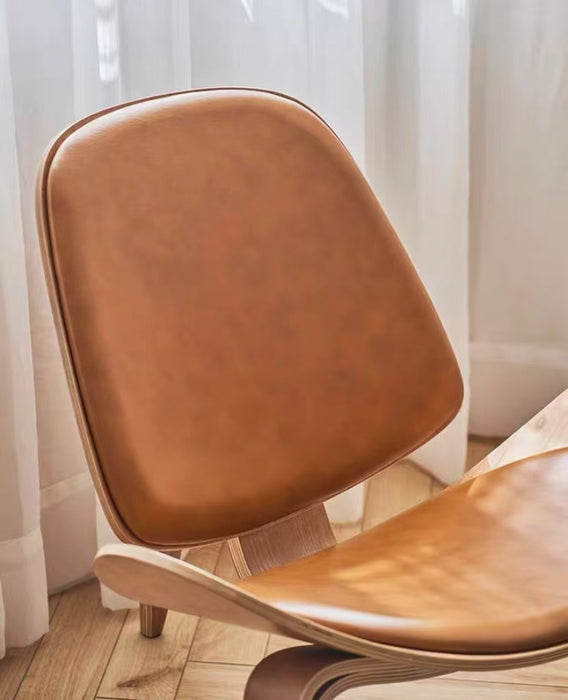 Scandinavian Minimalist Shell Chair