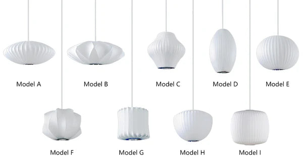 Modern Irregular Bubble Paper Pendant Lamp