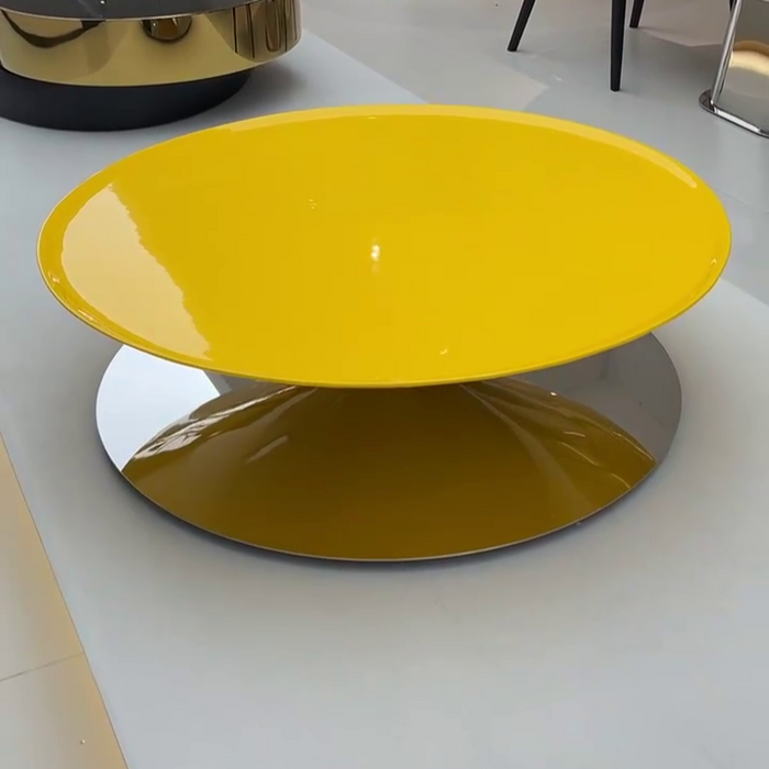 French Conical Hovering Flying Saucer Coffee Table