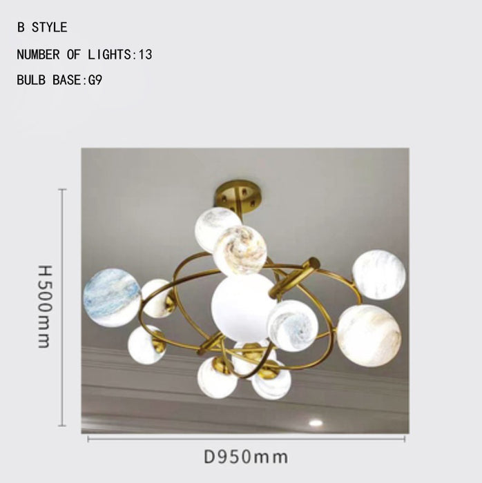 Airplane Ceiling Lamp Kids’ Bedroom Chandelier Creative Baby Boy’s Modeling  Light