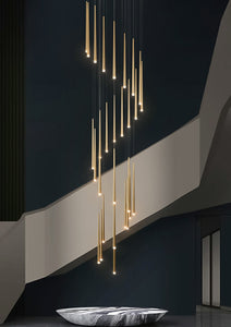 Minimalism Foyer Staircase Chandelier Ceiling Pendant Lighting Fixture ...